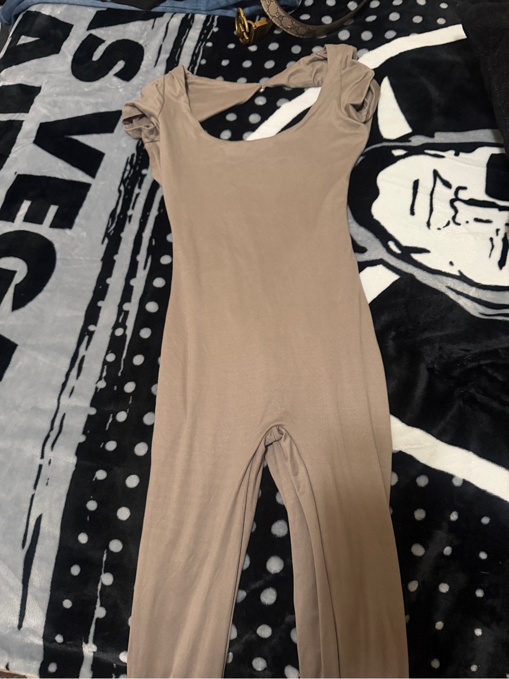 Toddler Neutral Brown One-Piece Bodysuit